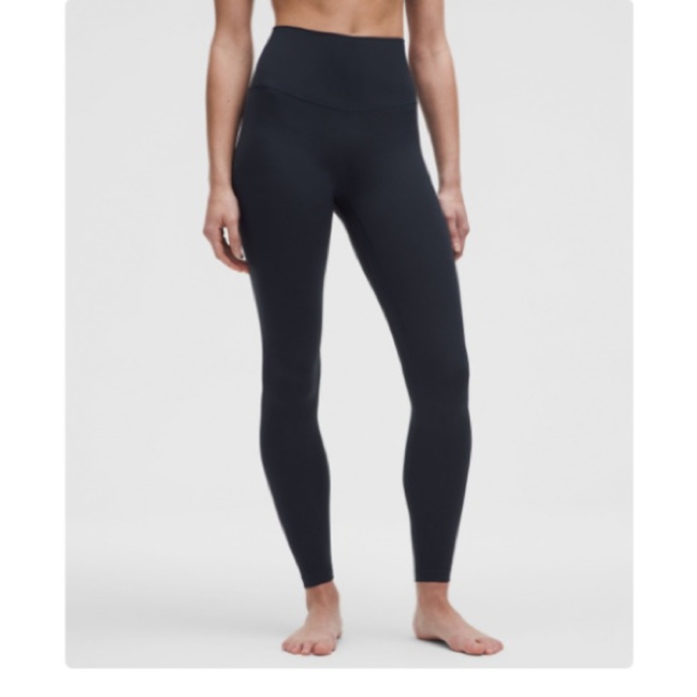 lululemon Navy Blue Align Leggings 28” Inseam